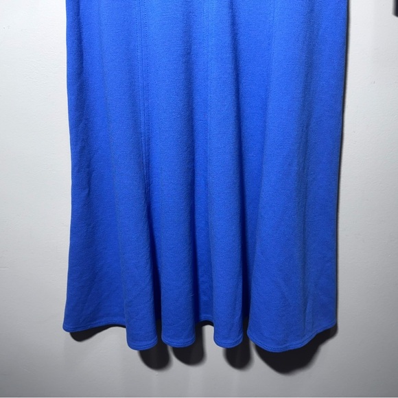 Eliza J 3/4 Sleeve Scoop Neck A Line Dress Size 4 - Picture 4 of 10